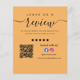 Flyer Logotipo do Instagram no Facebook Código Qr nos de