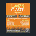 Flyer Logotipo do Lawn Care, Serviços de assistência a i<br><div class="desc">Logotipo do Lawn Care,  Serviços de assistência a instituições Folheto de publicidade na Loja de Cartão de visita.</div>