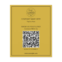 Logotipo Minimalista e Código QR Marketing Empresa