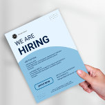Flyer Logotipo personalizado de NEGÓCIOS de Vaga de Empr<br><div class="desc">Apresentando o "Folheto do logotipo de ofertas personalizadas de emprego de contratação corporativa"! Atraia o melhor talento para a sua empresa com este folheto profissional e personalizável. Com um design limpo com o seu logotipo personalizado, é perfeito para anunciar aberturas de emprego e promover a sua marca. A impressão de...</div>