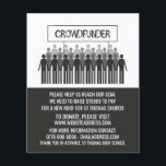Flyer Logotipo Pessoas, Crowdfunder, Crowdfunding<br><div class="desc">Logotipo Pessoas,  Crowdfunder,  Folheto de Anúncios de Crowdfunding da Loja Cartão de visita.</div>