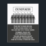 Flyer Logotipo Pessoas, Crowdfunder, Crowdfunding<br><div class="desc">Logotipo Pessoas,  Crowdfunder,  Folheto de Anúncios de Crowdfunding da Loja Cartão de visita.</div>