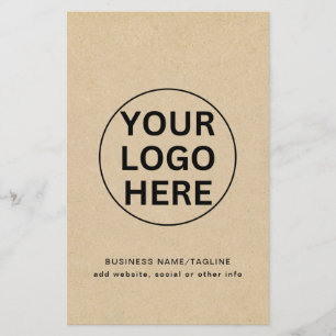 Flyer Logotipo & Texto Empresarial Personalizado l Promo