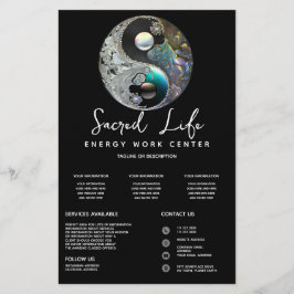 Flyer Luz e Sombra | Yin Yang