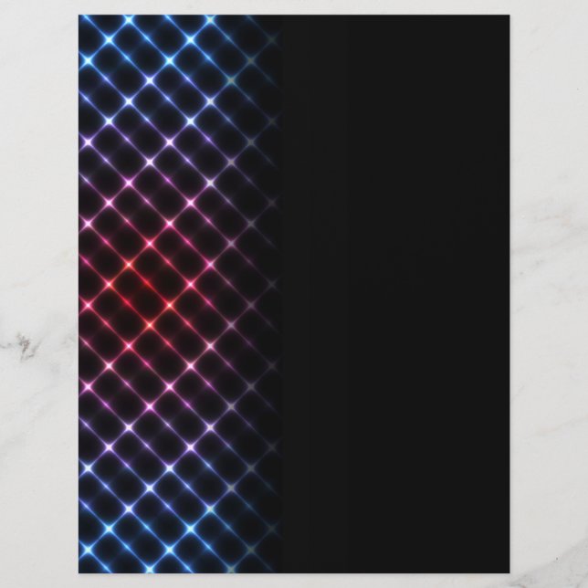 Flyer Luzes de neon (Frente)