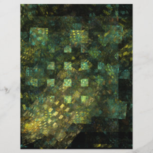 Flyer Luzes no Planador de Arte da Abstrato