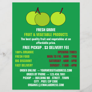 Flyer Maçãs Verdes, Publicidade de Greengrolers