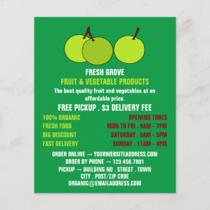 Flyer Maçãs Verdes, Publicidade de Greengrolers