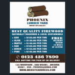 Flyer Madeira, madeira, madeira/madeira/advert de madeir<br><div class="desc">Folheto publicitário de madeira,  madeira/madeira/madeira/madeira de madeira pela Loja de Cartão de visita.</div>