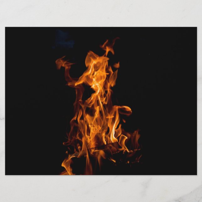 Flyer Magia do fogo (Frente)