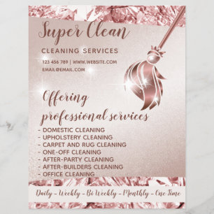 Flyer Maid Clearing House Rosa