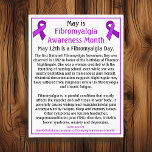 Flyer Maio é Fibromialgia Consciência Mês<br><div class="desc">Maio é o Dia da Consciência da Fibromialgia Mês e Maio é o Dia da Consciência da Fibromialgia. Desligue esta poster para promover a conscientização desta terrível desordem.</div>