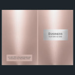 Flyer Makeup Artist Salon Spa Rosa Dourado Bi-Fold<br><div class="desc">Artista Makeup Salon Spa Rosa Bi-Fold Brochuras.</div>