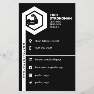 Flyer Malhação inspirada em preto