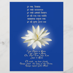 Flyer Mantra do Amor