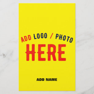 FLYER MARCA VERIFICADA MODERNA AMARELO DE BRILHO PERSONA