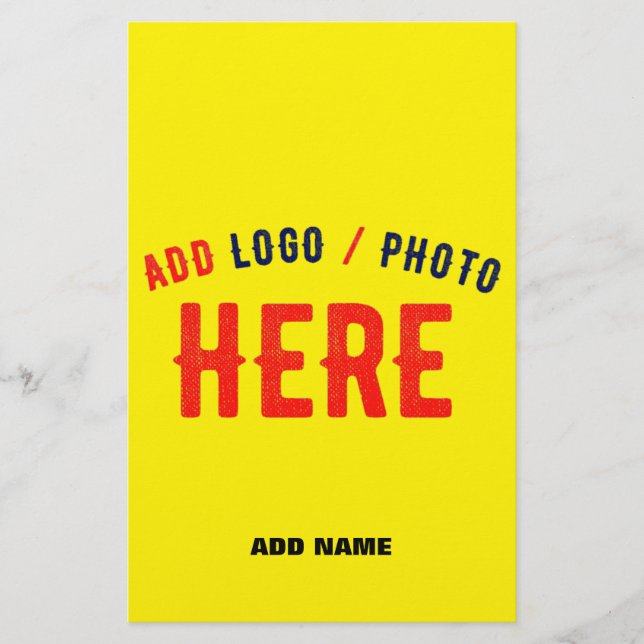 FLYER MARCA VERIFICADA MODERNA AMARELO DE BRILHO PERSONA (Frente)