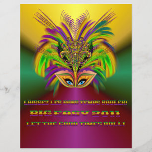 Flyer Mardi-Gras-Mask-The-Queen-V-3