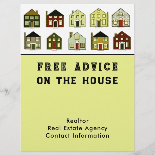 Flyer Marketing de Agente Imobiliário (Frente)