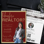 Flyer Marketing de Imóveis de Código QR de Realtor Perso<br><div class="desc">o Marketing Flyer do Código de QR do Realtor Personalizado do Imobiliário, uma solução de ponta projetada para aprimorar os esforços de marketing imobiliário. Este folheto combina perfeitamente o marketing tradicional com a tecnologia moderna, apresentando uma placa personalizada de vizinhança com fotografia e um código QR integrado para fácil acesso...</div>