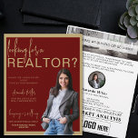 Flyer Marketing de Imóveis Profissionais de Realtor Pers<br><div class="desc">O Agente de Marketing do Imobiliário Profissional Personalizado, uma ferramenta essencial para os agentes imobiliários que visa elevar os seus esforços de marketing com um toque de elegância e sofisticação. Projetado com um esquema impressionante de vermelho escuro e cor de ouro, este folheto capta atenção e exumenta profissionalismo. Apresentando uma...</div>