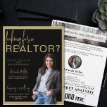 Flyer Marketing de Imóveis Profissionais de Realtor Pers<br><div class="desc">O Folheto de Marketing de Imóveis Profissionais do Realtor Personalizado, uma ferramenta sofisticada e impactante projetada para elevar suas campanhas de marketing imobiliário. Criado com um esquema impressionante de preto e ouro, este folheto exude elegância e profissionalismo, garantindo que sua mensagem atraia a atenção. Ele apresenta uma placa pessoal de...</div>
