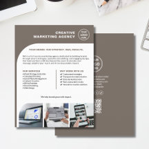 Marketing Empresarial de QR de Foto de Logotipo Pe