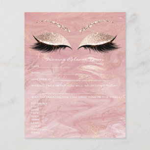 Flyer Mármaco de liberação de responsabilidade de Depila