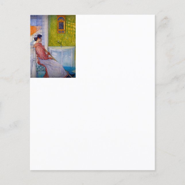 Flyer Martina, a Maid Resting (Frente)