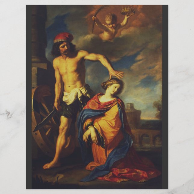 Flyer Martírio da Santo Catherine (Frente)