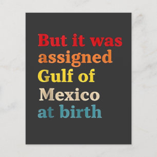Flyer Mas foi atribuído ao Golfo do México ao Nascimento