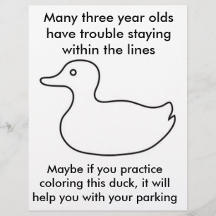 Flyer mau condutor chamador atenção estúpida