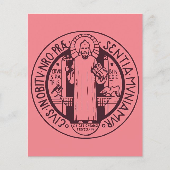Flyer Medalha de São Bento (Frente)