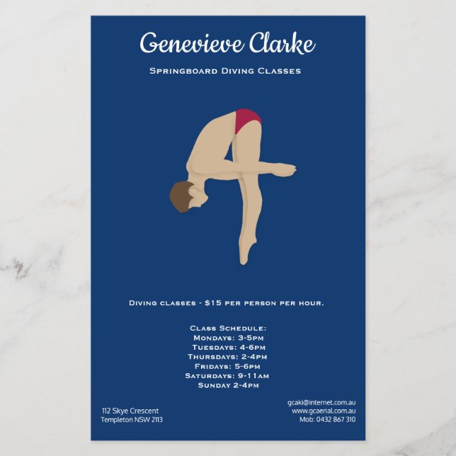 Flyer Mergulho (Frente)