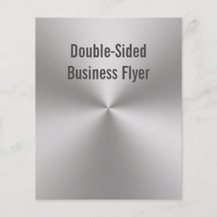 Flyer Metal Bruto Radial, Duplo Lado