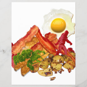 Flyer Meu Ketchup foi esquadrão para bacon