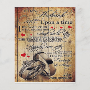 Flyer Meu Marido - Letra Presente   Carta Para Ele  