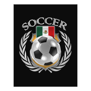 Flyer México Futebol 2016 - Arte do Ventilador
