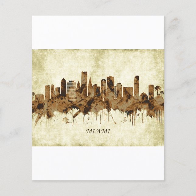 Flyer Minami Florida Cityscape (Frente)