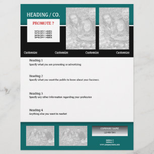 Flyer modelo - crie seu próprio 8,5"x11"