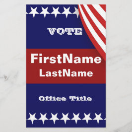 Flyer Modelo da Campanha Personalizada