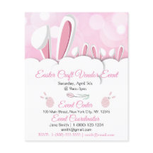 Modelo de anúncio de evento do fornecedor do Artes