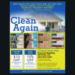 Flyer Modelo de EDDM de Panflagem de Energia de Pressão<br><div class="desc">Personalize e personalize este design de modelo profissional de lavagem de pressão (lavagem de energia) para a tomada de ar para atender às necessidades de sua empresa/empresa. Este modelo de lavagem de pressão mostra imagens das superfícies antes e depois da lavagem de pressão. Adicione seu logotipo para obter uma marca...</div>