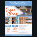 Flyer Modelo de EDDM de Panflagem de Energia de Pressão<br><div class="desc">Personalize e personalize este design de modelo profissional de lavagem de pressão (lavagem de energia) para a tomada de ar para atender às necessidades de sua empresa/empresa. Este modelo de lavagem de pressão mostra imagens das superfícies antes e depois da lavagem de pressão. Adicione seu logotipo para obter uma marca...</div>