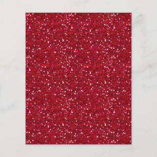 FLYER MODELO DE FUNDO BRILHANTE MENINA ROSA ESCURO MLA