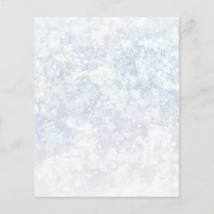 Flyer Modelo de fundo de textura floral leve