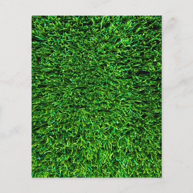 Flyer Modelo de Grama Verde (Frente)