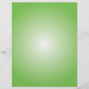 Flyer Modelo de pano: Gradiente radial: Verde