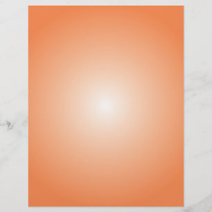 Flyer Modelo do pano: Gradiente radial: Laranja