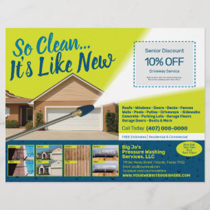 Flyer Modelo do ventilador de energia de pressão